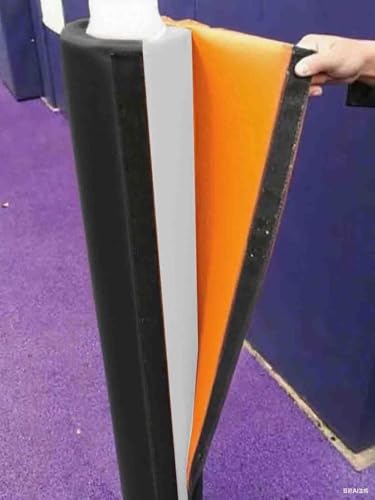 Wyściółka słupka obręczy do koszykówki dla ochrony i bezpieczeństwa pasuje do metalowych drążków 5-25 cm, idealna do użytku na zewnątrz, niezbędna dla entuzjastów sportu i młodych sportowców