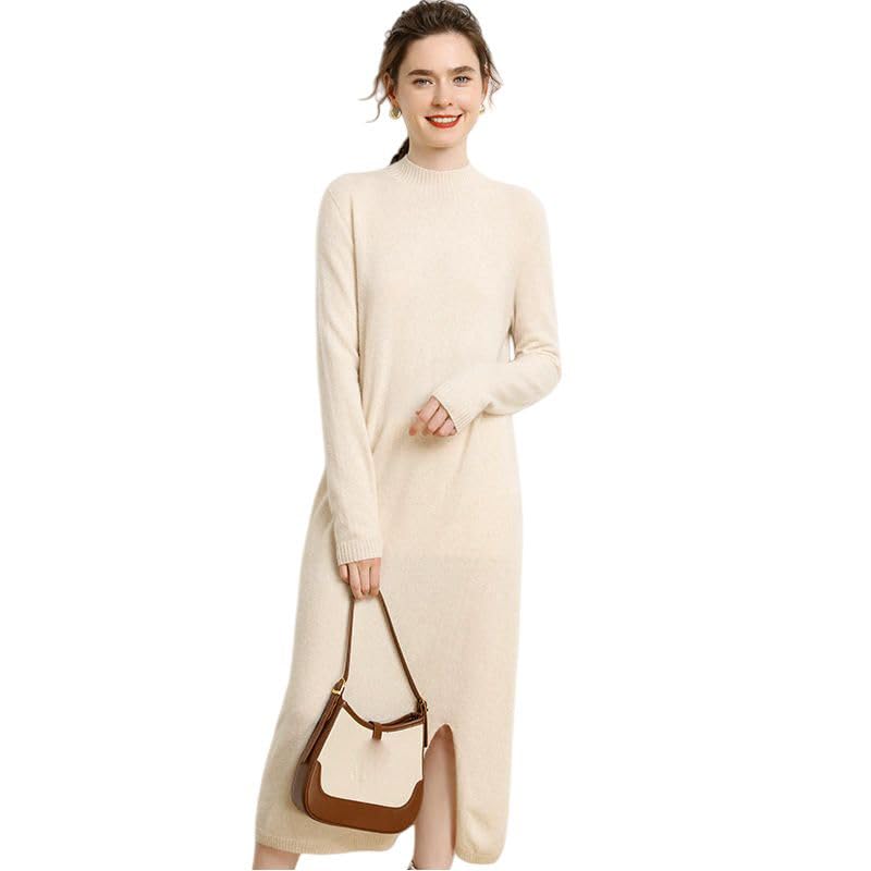Robe pull moulante en maille fine extensible pour affiner la silhouette - 2