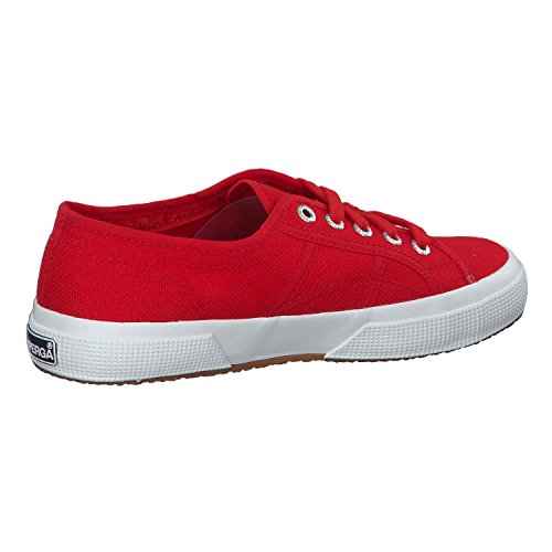 Image of Superga Unisex Cotu Classic Trainers Trainers, Red White, 10 UK
