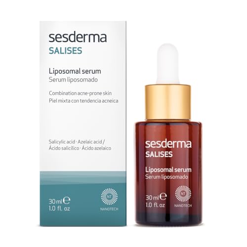 Sesderma SALISES Suero facial | Suero para tratamiento del acné | Tipos de piel propensa al acné | Control de aceite 1.0 fl. Oz
