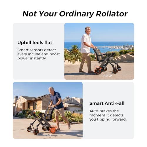 Image of Paiseec W1 2-in-1 Electric Wheelchair for Adults, Easy Folding for Travel