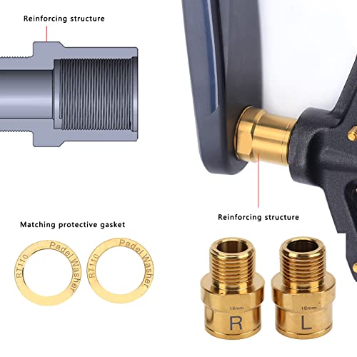 Vbestlife Bicycle Pedal Extender,Bicycle Pedals Extension Spacer Alloy Bike Pedal Extension Shaft For Mountain Road Bike(Gold) #TOP7
