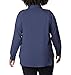 Columbia Women's Anytime Lite Long Sleeve Hiking Shirt, Nocturnal, 2X