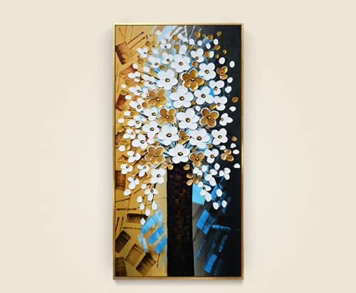 Diamond Painting Idée Cadeau Créatif Broderie 5D Fleur Porte-bonheur pour Déco Bureau