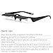 CHANGAR Prism Glasses Light-weight Lazy Glasses Horizontal Reading Spectacles 90° Vision Neck Protection Prism Glasses for Bedridden Lying Down Reading and Watching TV/Mobile Phone in Bed