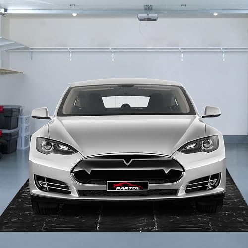 Partol QP0101101 Garage Floor Containment Mat Non-Slip Garage Floor Mat Heavy Duty Waterproof Garage Mat Floor Protection From Sand, Snow thumb #7