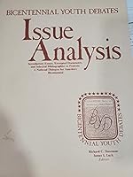 Bicentennial Youth Debates Issue Analysis. B000Z3A9WQ Book Cover