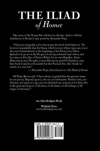 The Iliad By Homer, Classics, Literary Criticism, Ancient And Classical, Poetry, Ancient, Classical & Medieval #TOP1