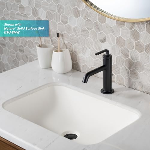KRAUS Ramus Single Handle Bathroom Sink Faucet with Lift Rod Drain in Brushed Gold, KBF-1221BG by Kraus - Image 7
