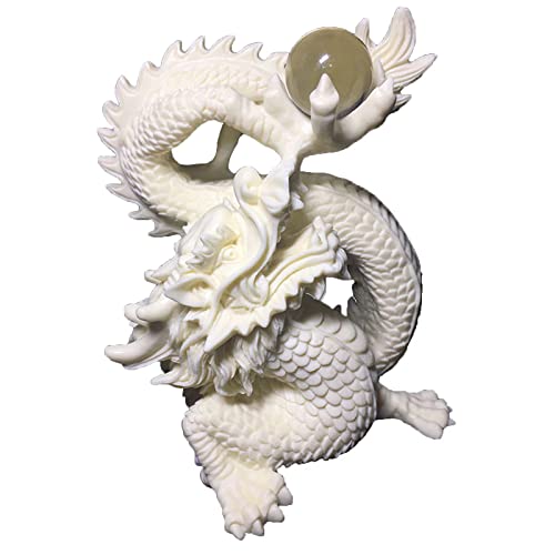 Estatua dragón Feng Shui para decoración de oficina y hogar