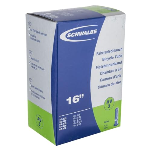 SCHWALBE Tubes 16 305x47/62 SV 40mm Tube