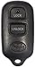 Toyota KEYLESS ENTRY REMOTE CLICKER FOB (PLUS ACCESS TO PROGRAMMING REQUIREMENTS) FCC ID: GQ43VT14T, Part #: 89742-06010