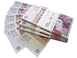 Big Screen Stacks | UK COMPANY | PROP MONEY UK POUNDS GBP BANK x300 £50 NOTES + EXTRA BANK STRAP | 15K PROP MONEY STACK | Movies Play Fake Casino Photo Booth