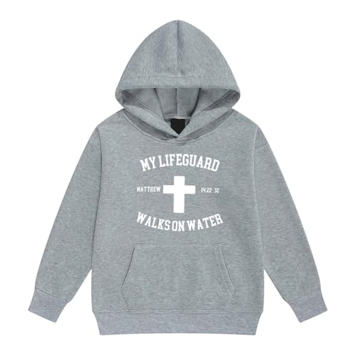 Sweat à capuche fille avec lettre brodée en maille douce de qualité supérieure