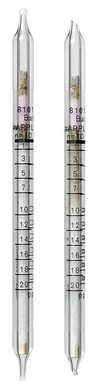 Dräger 8101831 Schwefelwasserstoff 1/d - 10 Röhrchen für Kurzzeitmessungen
