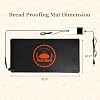 Bunmery Bread Proofing Mat 2 Pack, Sourdough Warming Mat, Sourdough Starter Warmer with Thermostat Temperature Control, Dough Proofer Heating mats for Home Kitchen Baking Food(10.6 x 21.6)