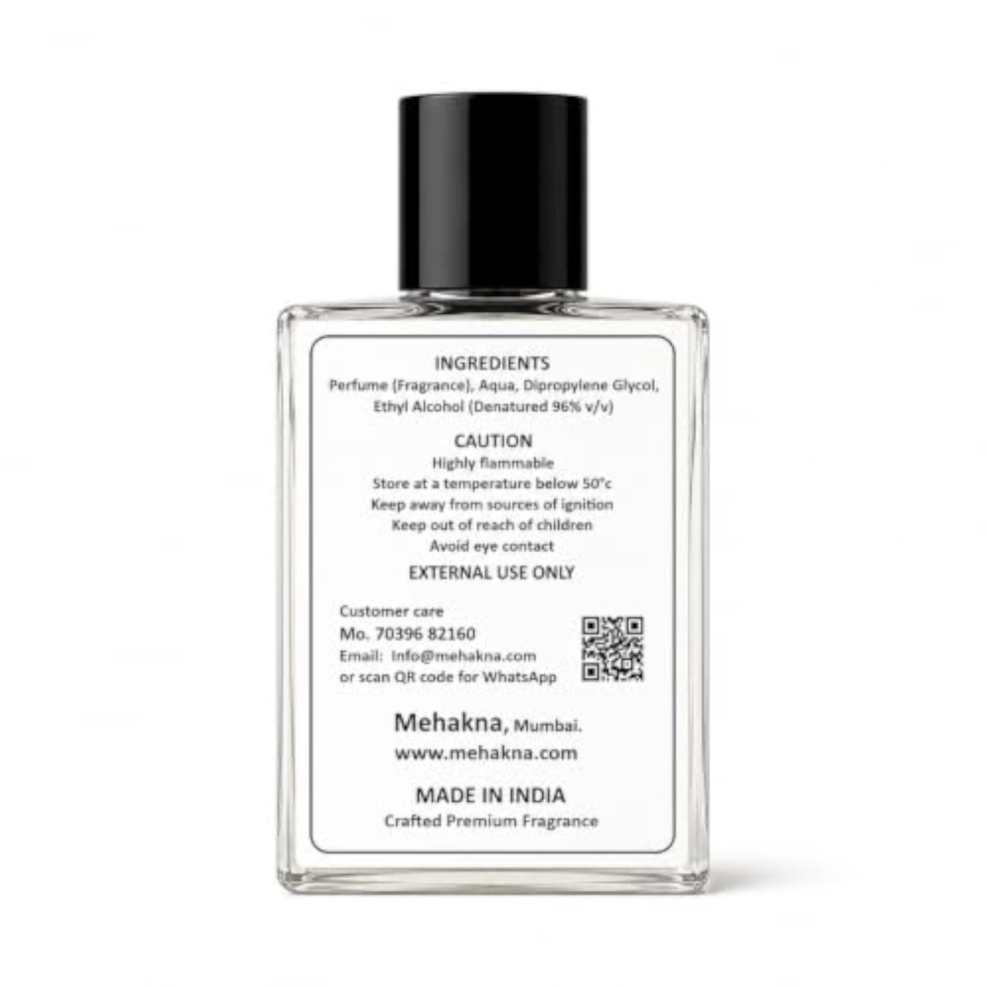 White Oud Eau de Parfum for Men and Women, 50ml
