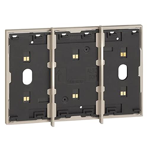 Plaque interrupteur Bticino KM8103 L.NOW 3M Sabbia couleur sable mat