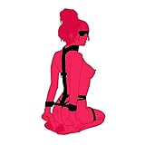 BDSM Sex Bed Bondage Restraints Kit Set Toys Straps Cuffs for Ankles and Hands Thigh Ankle and Wrist Restraints Set Sex Handcuff Hand Cuff Bracelets Set for Women Adults Bedroom Toys Couples Sweater