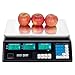 Bench Scales 30kg/66lb Digital Price Computing Scale with Battery Industrial Scale for Meat Produce with 6 PLU Keys HD Backlit LCD Counting Scale for Small Business