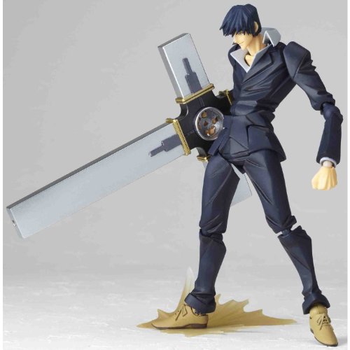 Revoltech Yamaguchi No.092 Trigun Nicholas D. Wolfwood miniatura 7