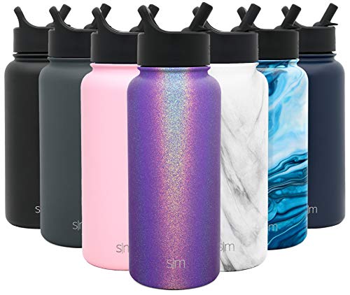 Simple Modern 32 oz Summit Water Bottle with Straw Lid - Gifts
