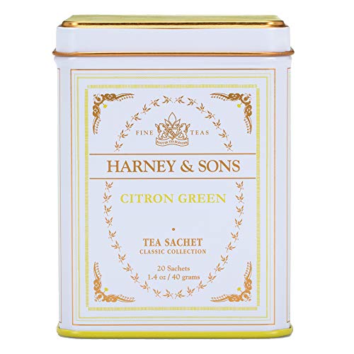 Harney & Sons Citron Green Tea, White, 20 Count (Pack Of 1) #TOP2