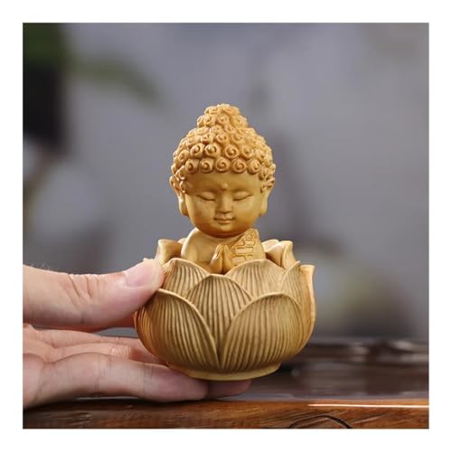Statue de base en bois artisanale TUSUOD œuvre d'art à offrir - 2