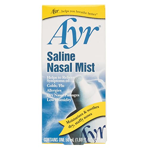 Ayr Saline Nasal Mist - 1.69 oz, Pack of 5 #1