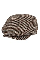 King Louie Damen Schiebermütze mit Wolle-Anteil Check Cap Peaky (DE/NL/SE/PL, Alphanumerisch, Einheitsgröße, Avar Green)