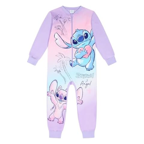 Disney Lilo and Stitch Fleece Sleepsuit for Kids Cover