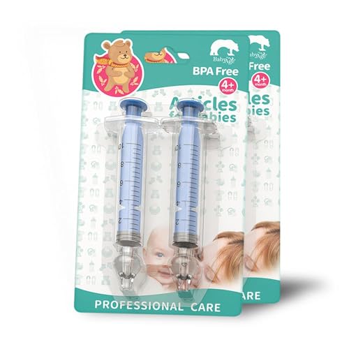 Nasal Syringe Safe Silicon Baby Nasal Aspirator Syringe Cleaner