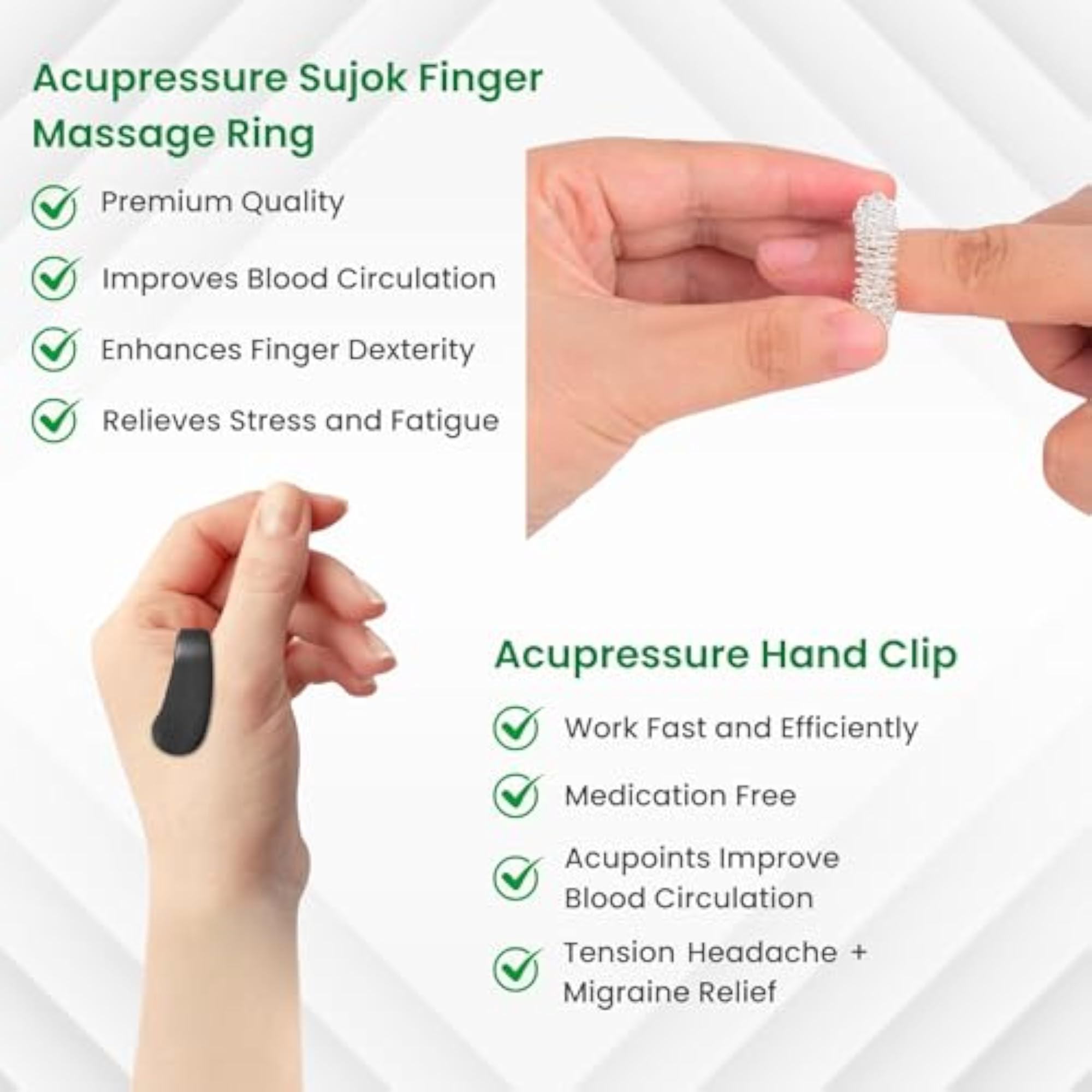 ValueLinker Sugar Control LI4 Acupressure Clip