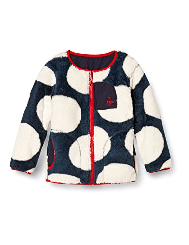[チャムス] ボーイズコート･ジャケット Kid's Elmo Fleece Reversible Blouson Nautical Dots/Navy KL
