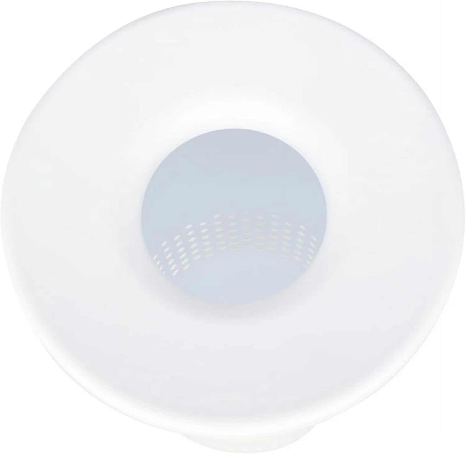 Round Plastic Laundry Basket, Durable Laundry Hamper with Handles, Clothes Hamper Organizer for Bedroom, Bathroom, Dorm, and Small Spaces（White）