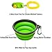 Dog Treat Pouch - Premium Training Treat Bag with Clicker and Collapsible Bowl for Dogs, Adjustable Waist and Shoulder Reflective Straps and Belt Clip, Ideal for Pet Obedience and Agility Training