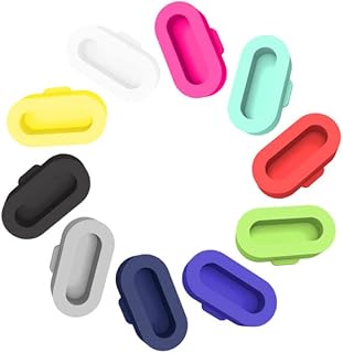 UKCOCO Kit de 10 Piezas de Tapones Antipolvo de Silicona para Fenix5/5s/5x Que Protegen El Puerto del Cargador Color Verde
