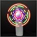 Imagen de Ventilador de mano LED personalizable con pantalla de mensajes brillantes