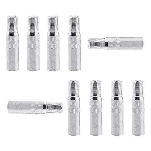 HPiano 10 Stck Ventilverlängerung Ventil verlängerung Adapter, Reifenventil Erweiterungsadapter, Luftreifen Erweiterungsventiladapter für Auto, Auto, LKW Van Caravan