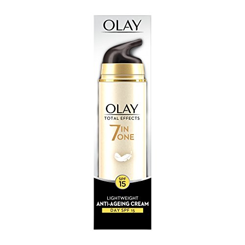 Image of Olay Day Cream Total Effects 7 In 1 Anti-Ageing Lightweight Moisturiser Spf 15, 50G And Serum Total Effects 7 In 1, Anti-Ageing Smoothing Serum, 50 Ml