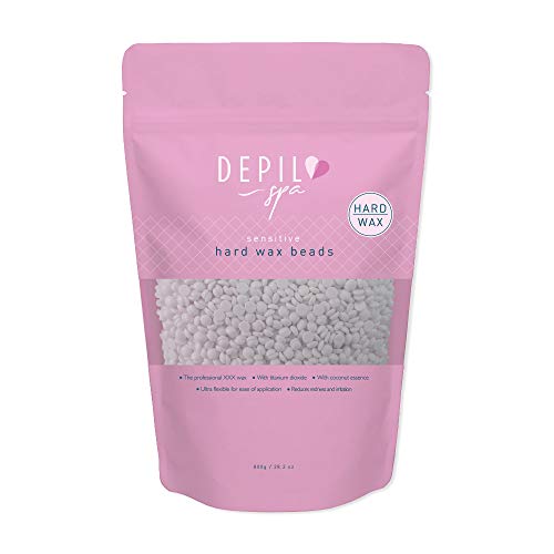 Depilspa Sensitive Hard Wax Beads (for professional use only) -28.2 oz (2WDSHWSB800)