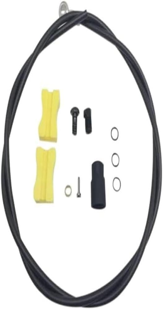 Shimano SM-BH90 Hose for Zee M640 - Black, Front