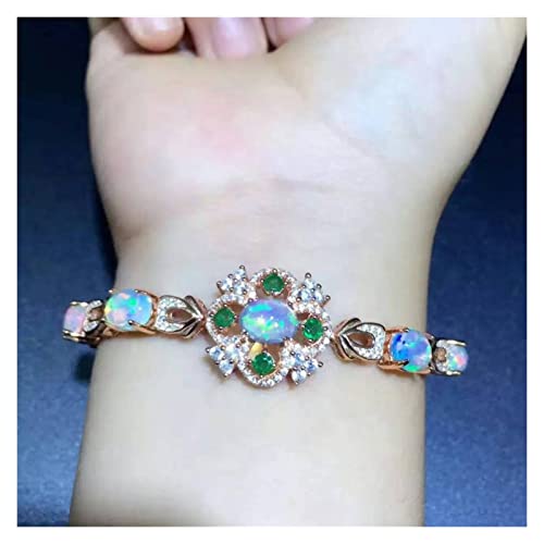 Bracelet opale multicolore naturelle pour illuminer vos tenues de fête et soirées