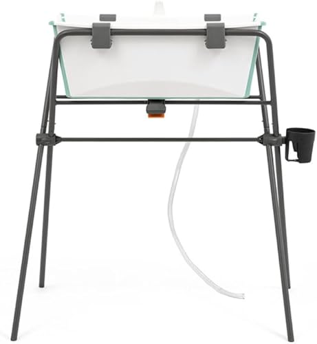 Miniatura 3 de Stokke Flexi - Soporte de baño, color gris, hecho para adaptarse a la bañera plegable Stokke Flexi, ligero y fácil de almacenar, cómodo, seguro y