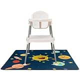 Interestellar Splat Mat : The Journey Where Your Floors Stay Clean, Splash Mat for Under Highchair 5