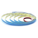 【Ampliamente utilizado】 IP20 no resistente al agua. Adecuado para decorar la pared de su televisor o para armarios, dormitorios, cocinas, salas de estar, estantes o exhibidores, pasillos, retroiluminación de bricolaje, lámparas de mesa, lámparas de juguete, iluminación de bricolaje, etc.