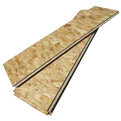 Loft Boards Flooring 4 X Pack of 3-18mm 18mm x 1220mm x 300mm Tongue & Groove Floor Panels - Loft Boarding Attic Flooring Boards - P4 OSB Loft Panels (4.32m2 Coverage)