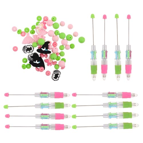 Bolígrafos con cuentas de silicona LOLIPPYY para diseñar accesorios escolares personalizados