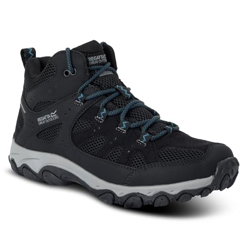 Regatta Mujer Edgepoint IV Mid Walking botines agua resistente Cushioned Hiking Footwear