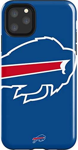 Skinit Impact Phone Case Compatible with iPhone 11 Pro Max - Officially Licensed NFL Buffalo Bills Tropical Print Design